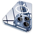 Miniatyrbillede 7 af 11: Magnetisk Precision och Totalt Skydd för iPhone 16 Pro Max Genomskinlig