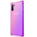 Miniatyrbillede 4 af 11: Robust Silikonskal - Samsung Galaxy Note10 Svart/Guld
