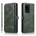 Pikkukuva 1 / 11: Samsung Galaxy S20 Ultra - Elegantti lompakkokotelo Mörkgrön