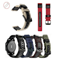 Miniatyrbilde 7 av 11: Stilsikkert Nylonarmbånd - Samsung Galaxy Watch S3 Frontier Blå 20mm