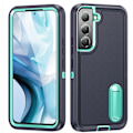 Pikkukuva 5 / 11: Galaxy S23 Armor Skal med Kickstand  Styrka och Stil för Din Telefon Orange