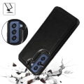 Miniatyrbilde 2 av 11: Praktiskt Skal med Kortfack - Samsung Galaxy S21 FE Rosaröd
