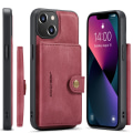 Miniatyrbilde 4 av 11: Smart och Genomtänkt Skal med Kortfack - iPhone 13 Mini Svart