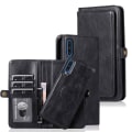 Miniatyrbillede 3 af 11: Samsung Galaxy A50 - Elegant Dubbel Plånboksfodral Röd