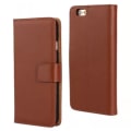 Miniatyrbillede 10 af 11: Stiltent Pl�nboksfodral i l�der fr�n NORTH (iPhone 6/6S) Grön