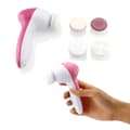 Effektfull 5in1 Multifunktionell Ansiktsrengörings Maskin Massage Rosa