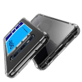 Miniatyrbilde 9 av 11: Skyddande Skal med Korthållare - Samsung Galaxy S10E Transparent/Genomskinlig