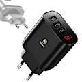 Miniatyrbild 3 av 9: Baseus Väggadapter Svart