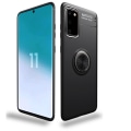 Miniatyrbilde 8 av 11: Smidigt Skal med Ringhållare - Samsung Galaxy S20 Blå Blå