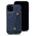 Glat cover med kortrum - iPhone 12 Pro Max Mörkblå