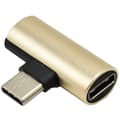 Miniatyrbillede 4 af 8: Type-C 2-1 Mini Adapter Laddare Silver