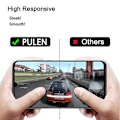 Pikkukuva 3 / 9: Huawei P30 Pro - Heltäckande Skärmskydd från HuTech Transparent/Genomskinlig