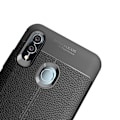 Miniatyrbild 10 av 10: Stilsäkert Litchi-Läder Design Skal - Huawei P Smart 2019 Svart
