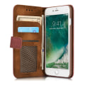 Miniatyrbillede 3 af 11: iPhone 8 Plus - Smart Fodral i "Old Look" (PU-Läder) Brun