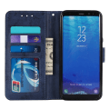 Miniatyrbilde 10 av 11: LEMAN Stilrent Plånboksfodral - Samsung Galaxy S8 Marinblå