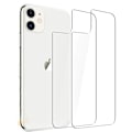 Pikkukuva 1 / 11: Baksida Skärmskydd iPhone 11 3-PACK 9H Screen-Fit ProGuard Transparent/Genomskinlig