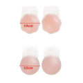 Miniatyrbillede 3 af 8: Praktiska Mjuka Självhäftande Nipple Covers Rund Small