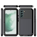 Miniatyrbilde 1 av 11: Kraftigt 360-Skyddsfodral i Aluminium - Samsung Galaxy S23 Plus Svart