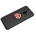 Miniatyrbillede 1 af 11: Samsung Galaxy A6 2018 - Skal med Ringh�llare Svart/Roséguld