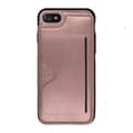 iPhone 7 - Hanman Skal med Kortfack Roséguld