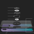 Miniatyrbillede 10 af 11: Praktiskt Leman Skal med Ringh�llare - Huawei P20 Röd/Silver