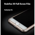 Miniatyrbillede 3 af 3: iPhone 6/6S HuTech (2-PACK) Skärmskydd-HELTÄCKANDE 3D med RAM Guld