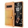 Miniatyrbillede 5 af 11: Gennemtænkt cover med kortrum - Samsung Galaxy S10E Röd