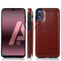 Pikkukuva 5 / 11: Samsung Galaxy A10 - Elegant Nkobee Skal med Korthållare Rosaröd