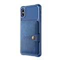 Pikkukuva 3 / 11: Genomtänkt Skyddsskal med Kortfack - iPhone XS Max Röd