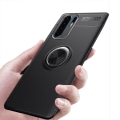 Miniatyrbilde 2 av 11: Huawei P30 Pro - Stilsäkert Robust Skal med Ringhållare Svart/Röd