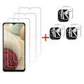 Miniatyrbild 6 av 11: 2-PACK Skärmskydd + Kameralinsskydd HD 0,3mm Galaxy A03 4G Transparent