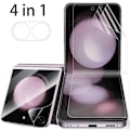 Miniatyrbillede 3 af 11: 4-in-1 Z Flip 6 Hydrogel Skärmskydd & Kameralinsskydd