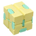 Pikkukuva 1 / 11: Fidget Toy / Magic Cube / Infinity Cube Ångestlindrande Stresslindrande Gul