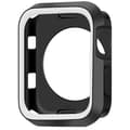 Stötdämpande Skyddsskal för iWatch Serie 1/2/3 Svart/Vit 42mm