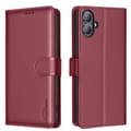 iPhone 16 Plånboksfodral - Säker & Praktisk Design Röd