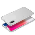 Elegant Silikonskal till iPhone XS Max (Matt-finish) Frostad
