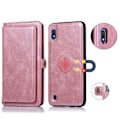 Pikkukuva 1 / 11: Samsung Galaxy A10 - Robust Plånboksfodral Roséguld