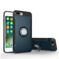 Miniatyrbilde 7 av 11: iPhone SE 2020 - FLOVEMES Skal med Ringhållare i Carbonfiber Grå