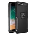 iPhone 7 - Elegant Skal med Kickstand (LEMAN) Svart Svart
