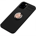 Pikkukuva 1 / 11: Stötdämpande Skal med Ringhållare - iPhone 12 Pro Max Svart/Roséguld