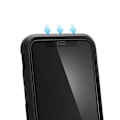 Pikkukuva 8 / 11: D:fence Skärmskydd till iPhone XR (Ram) Svart