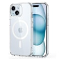 Pikkukuva 3 / 11: iPhone 15 Plus - Skyddande Magnetiskt Skal Genomskinlig Genomskinlig