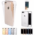 Miniatyrbillede 1 af 10: iPhone 6/6S Plus - Dubbelt Silikonfodral (TOUCHFUNKTION) Guld