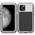Miniatyrbillede 1 af 11: iPhone 11 - Robust Ekstra Beskyttelseskal i Aluminium Silver