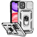 Miniatyrbillede 5 af 11: iPhone 12 - Elegant Skyddsskal med Praktisk Ringhållare Grön