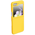Miniatyrbillede 1 af 11: Samsung Galaxy Z Flip 5 - Stötdämpande matt fast PC-skal Yellow