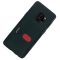 Miniatyrbild 1 av 4: Samsung Galaxy S9+ - Stilsäkert Exklusivt Skal med Kortfack Svart