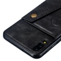 Miniatyrbilde 9 av 11: Professionellt Skal med Korthållare - Samsung Galaxy A10 Grå