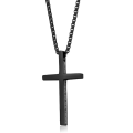 Miniatyrbillede 7 af 8: Kors Halsband Silver