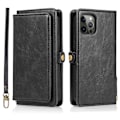 Miniatyrbillede 2 af 6: Smart 2 i 1 Pungetui - iPhone 12 Pro Brun